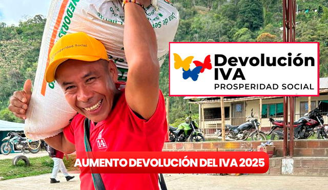 La Devolución del IVA 2025 se entregará conjuntamente con la Renta Ciudadana. Foto: composición LR / DPS