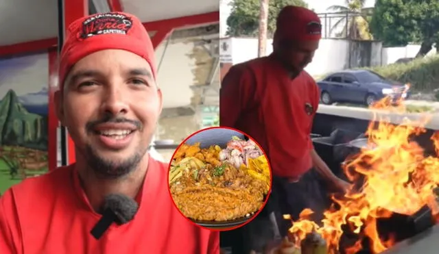 Venezolano abre un restaurante de comida peruana en Venezuela y hoy triunfa con platos como ceviche y pollo a la brasa. Foto: composición LR / Captura