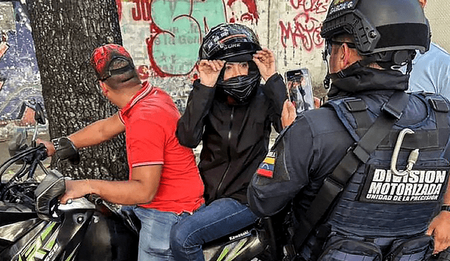 Roalmi Alberto Cabeza Cedeño sufrió una herida de bala en la pierna. Foto: AFP.