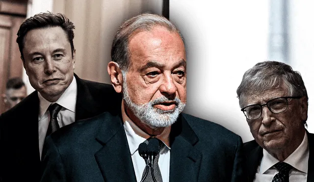 Carlos Slim Helú es reconocido como uno de los hombres más ricos e influyentes del mundo. Foto: Composición LR/AFP.