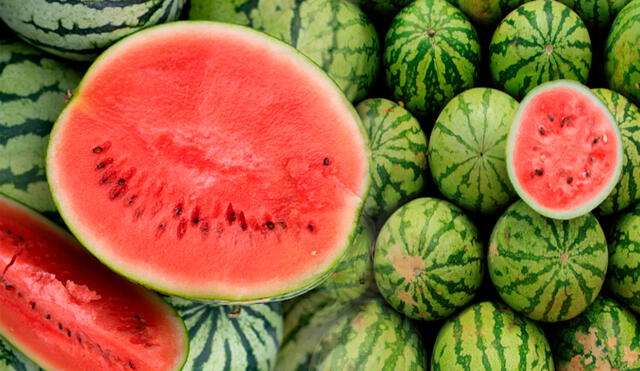 La sandia es muy consumida durante la época de verano. Foto: Composición LR/Andina.