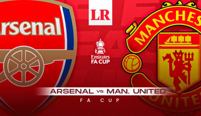 Arsenal vs Manchester United será uno de los partidos más atractivos de la FA Cup. Foto: composición LR/Gerson Cardoso