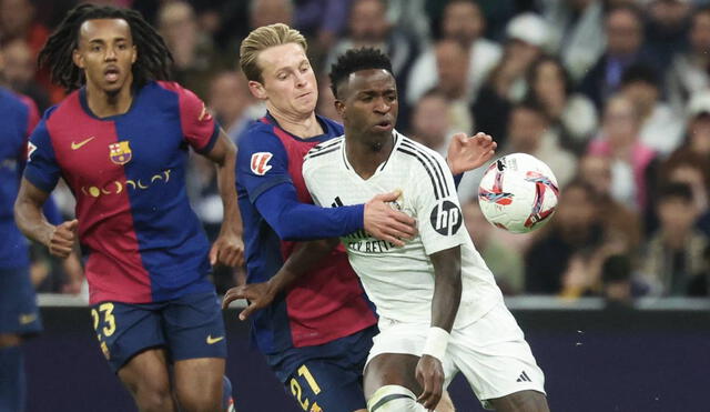 La última definición entre Real Madrid vs Barcelona por la Supercopa de España terminó con triunfo ‘merengue’. Foto: AFP