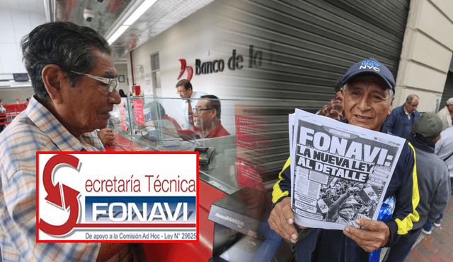 Fonavi avanza en el pago para sus ex aportantes de la Lista 21. Foto: Composición LR/Andina