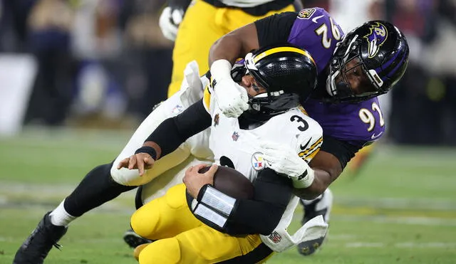 Los Baltimore Ravens avanzaron a la Ronda Divisional de los playoffs de la NFL. Foto: AFP