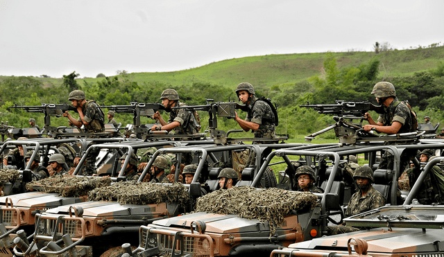 Las Fuerzas Armadas de Brasil están conformadas oficialmente por tres ramas principales: el Ejército, la Marina y la Fuerza Aérea. Foto: Cavalaria.