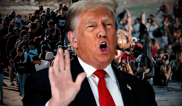 Donald Trump prometió utilizar la Ley de Enemigos Extranjeros de 1798 para desmantelar redes criminales migrantes en Estados Unidos. Foto: composición LR/CNN