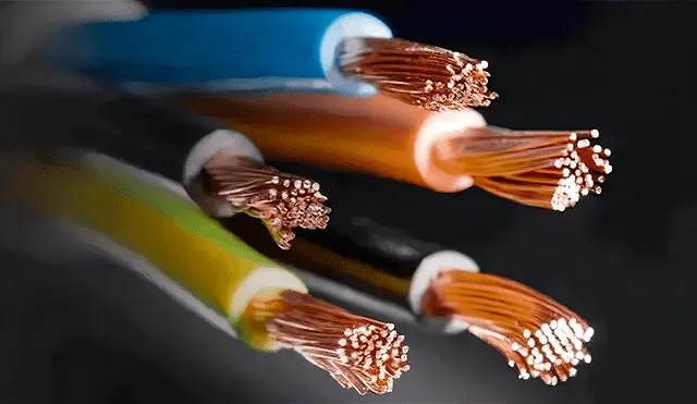 Este metal tiene un tercio del precio y del peso del cobre y sería clave para el futuro de la electricidad. Foto: Cables y conductores