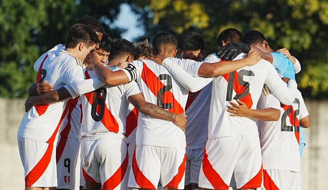 La selección peruana sub 20 se enfrentó contra Colombia en un partido de preparación a pocos días del inicio del Sudamericano 2025. Foto: La Bicolor La selección peruana sub 20 se enfrentó contra Colombia en un partido de preparación a pocos días del inicio del Sudamericano 2025. Foto: La Bicolor
