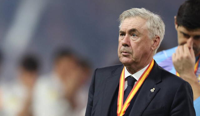 Carlo Ancelotti, que dirige al Real Madrid durante seis temporadas, ganó tres Champions League con los ‘merengues’. Foto: AFP