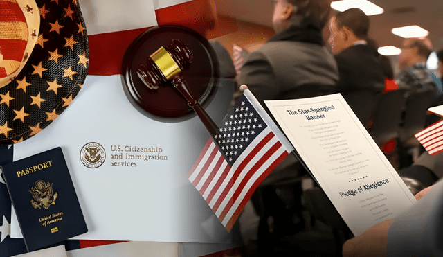 La regla 50/20 de USCIS es una excepción que exime a ciertos solicitantes de la ciudadanía americana de tomar el examen de inglés. Foto: composición LR/difusión