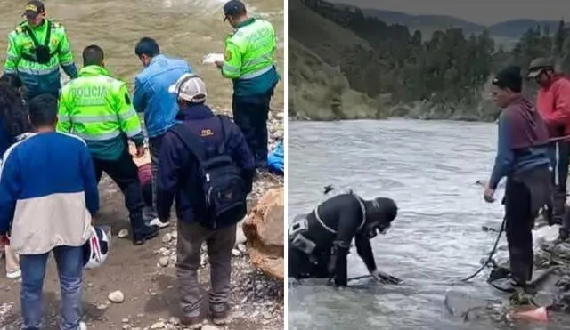 Entre los desaparecidos están el conductor y una profesora local. Foto: captura/difusión.