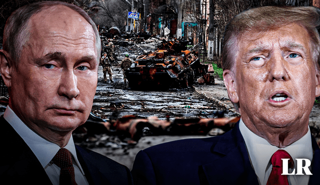 Posible reunión entre Putin y Trump para tratar conflicto en Ucrania. Foto: composición LR