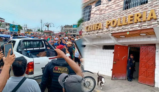 Dueño de restaurante chifa-pollería fue encontrado sin vida en Iquitos/Composición LR/Foto: Yazmín Araujo