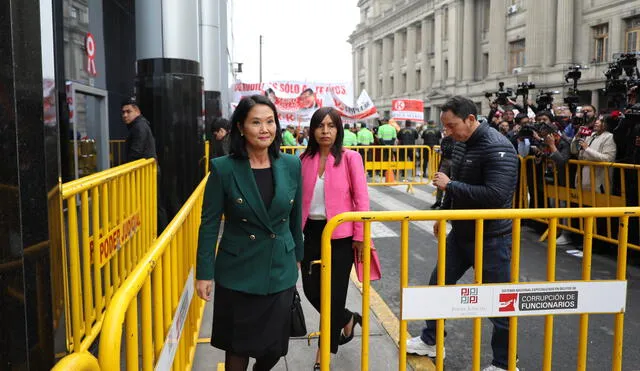 Keiko Fujimori no participó en la audiencia en la que se anuló el juicio