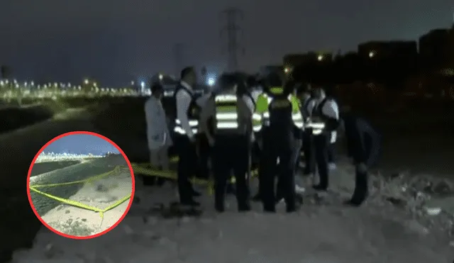 Dos personas fueron asesinadas en horas de la madrugada frente al río Rímac. Foto: composición La República / captura América Noticias