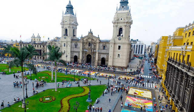 En este 2025, la ciudad de Lima, fundada por Francisco Pizarro, cumplirá 490 años de aniversario. Foto: Andina