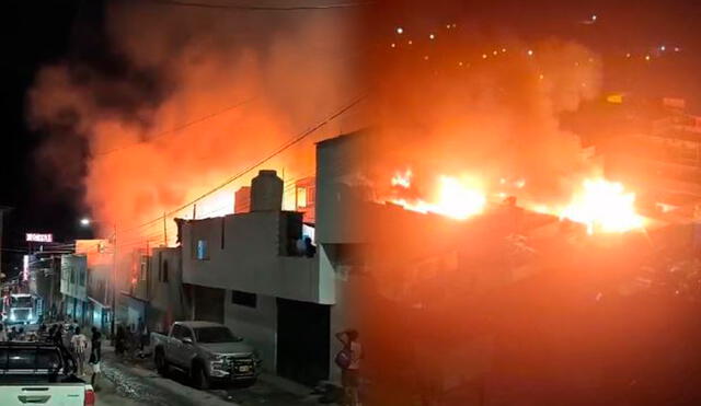 Incendio en anexo minero de Arequipa deja más de 100 damnificados y conmoción en la comunidad. Foto: composición LR/difusión.