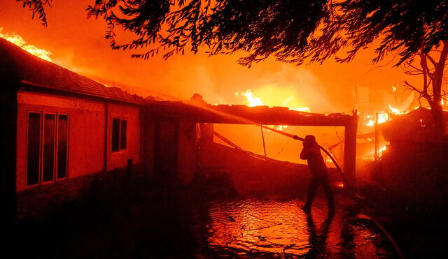 Los incendios en Los Ángeles han generado diversas muertes en USA. Foto: MCV Noticias