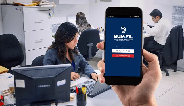 La aplicación de Sunafil ayuda a los trabajadores formales. Foto: composición LR/Andina/medios