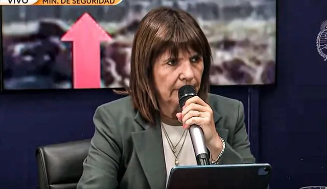 Es un "terrorista convertido al Islam en la Argentina", reveló Patricia Bullrich en conferencia de prensa. Foto: Todo Noticas.