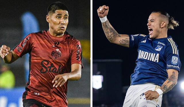 Melgar y Millonarios no registran partidos previos entre sí. Foto: composición de LR/FBC Melgar/Millonarios FC