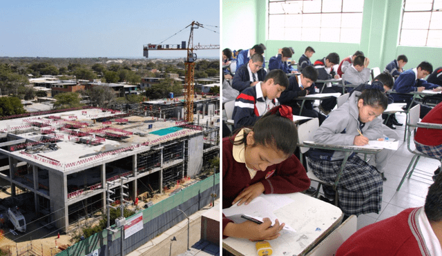 Entre los proyectos de ProInversión se encuentran los Colegios en Riesgo en Lima. Foto: composición LR/Andina