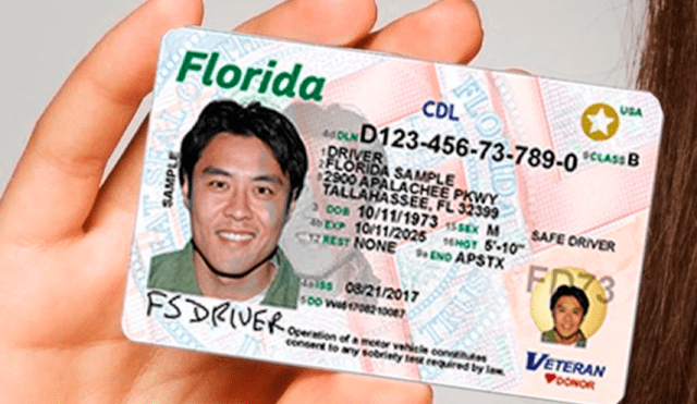 No todas las licencias serán aceptas como válidas en Florida, tras nueva ley firmada por Ron de Santis. Foto: Difusión