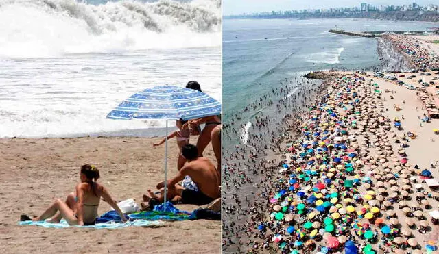 Minsa indicó que varias playas están contaminadas y no cuentan con servicios higiénicos. Foto: composición LR/Andina