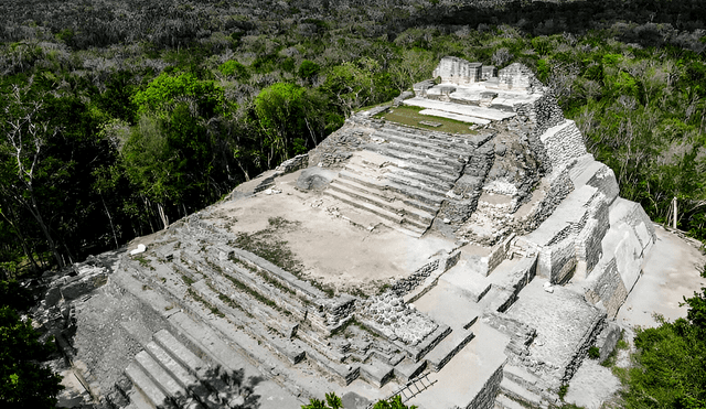 Con acceso mejorado desde el Tren Maya, Ichkabal se convierte en un recurso educativo y económico para las comunidades locales y la preservación del patrimonio maya. Foto: INAH.