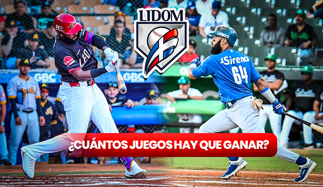 Tigres del Licey necesita ganar 15 juegos para clasificar a la final de la Lidom. Foto: composición LR/Escogido/Licey