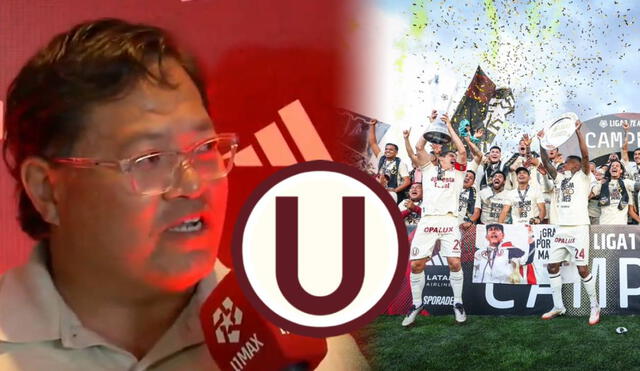 Delegado de Universitario estuvo presente en el sorteo de la Liga 1 2025 y destacó similitudes de su fixture con el de la temporada pasada. Foto: composición LR/Universitario/captura