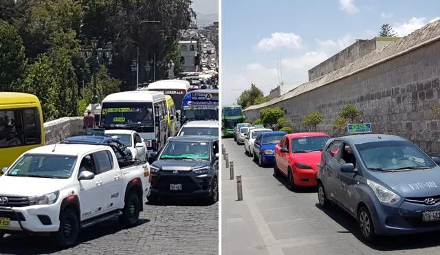 Este ranking señala que recorrer 10 kilómetros en Arequipa toma, en promedio, 32 minutos. Foto: composición LR.