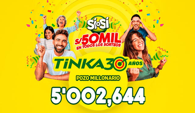 Conoce los números ganadores de La Tinka para HOY,15 de enero. Foto: La Tinka