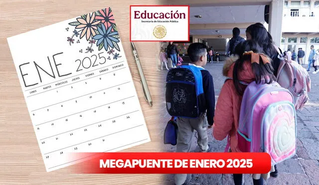 Los estudiantes de todo México podrán disfrutar hasta cuatro días libres consecutivos. Foto: composición LR / Tidy Plans / El Universal