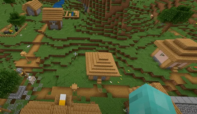 Las aldeas de Minecraft son puntos clave para los jugadores durante su aventura en el juego. Foto: difusión