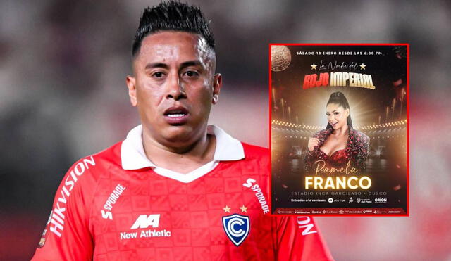 Christian Cueva renovó con Cienciano hasta finales del 2025. Foto: composición LR/Transfermarkt/Cienciano