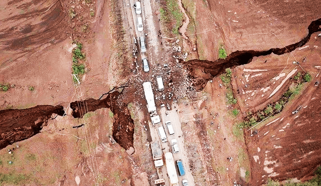 El Rift de África Oriental es una enorme grieta que dividirá el continente africano y daría paso a un nuevo océano en millones de años. Foto: Captura