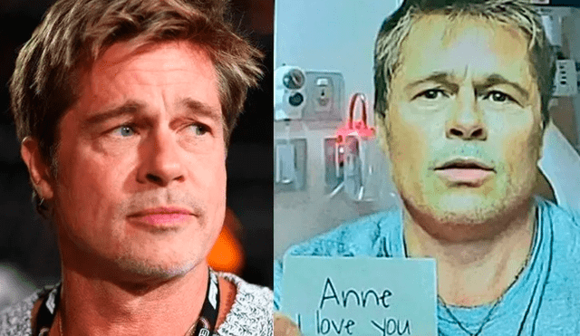 Brad Pitt alerta sobre estafas en línea tras caso de mujer engañada, y usuarios reaccionan en redes sociales. Foto: Soy Carmín