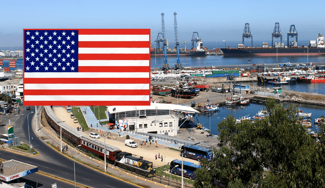 Puerto de San Antonio, que tiene una capacidad de 2,5 millones de TEU. Foto: Composición LR/Difusión