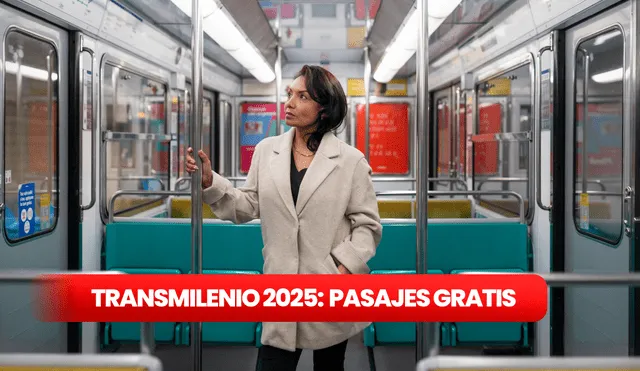 TransMilenio anunció un subsidio de pasajes gratis para un grupo de ciudadanos que se encuentren vulnerables económicamente en este 2025. Foto: composición LR / Freepik