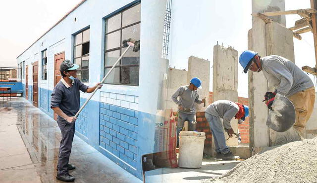 El Minedu busca renovar 41 colegios en siete distritos de Lima Metropolitana, entre ellos 12 de VES y SJM. Foto: composición LR/Minedu