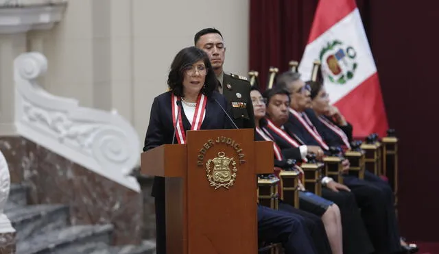 Janet Tello preside el Poder Judicial y el Consejo Ejecutivo del Poder Judicial