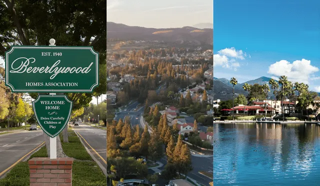 Desde Los Ángeles hasta el condado de Orange, estos vecindarios no solo son seguros, sino que también ofrecen diversas amenidades que los hacen atractivos para vivir en California. Foto: composición LR/difusión