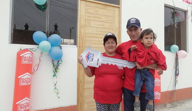 Familias de bajos recursos se beneficiarán con el Programa Techo Propio. Foto: difusión