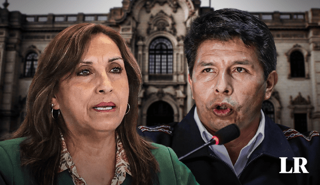 Dina Boluarte fue vicepresidenta durante el Gobierno de Pedro Castillo | Composición: Jazmín Ceras / Foto: La República