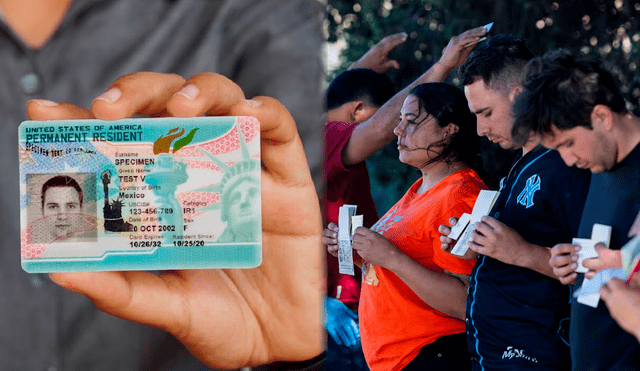 Los inmigrantes que registren delitos no son excluidos del trámite para obtener la Green Card, según USCIS. Foto: Composición LR