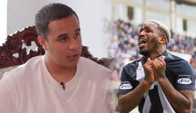 Uno de los primeros enfrentamientos en la cancha entre Jesús Barco y Jefferson Farfán fue en 2021, cuando defendían a Carlos Mannucci y Alianza Lima, respectivamente. Foto: composición LR/captura/Instagram