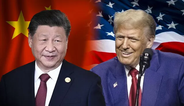 Xi Jinping y Donald Trump dialogan para fortalecer relaciones entre China y Estados Unidos. Ambos líderes coinciden en la importancia de la cooperación bilateral y el respeto mutuo. Foto: AFP