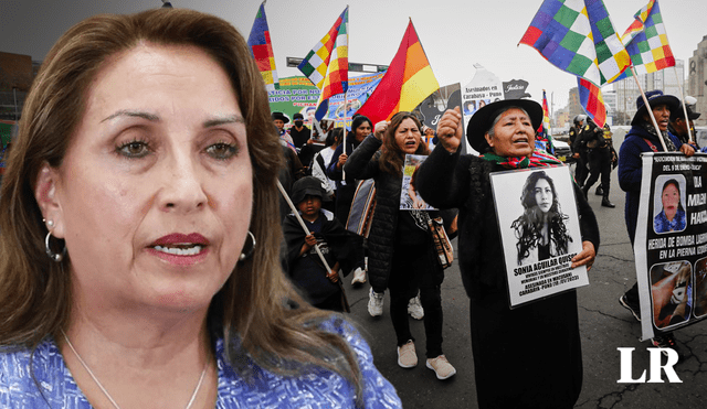 Desaprobación de Dina Boluarte explica constantes protestas contra el Gobierno | Composición: Jazmín Ceras / Foto: La República.